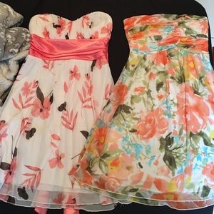 Strapless dress bundle forever 21